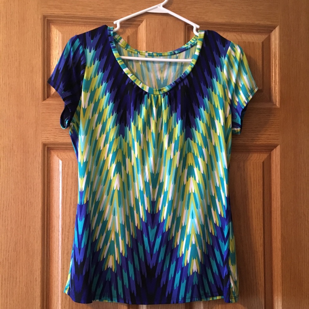 Worthington patterned blouse